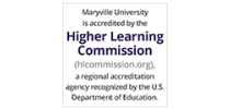 Maryville University is accredited by the Higher Learning Commission