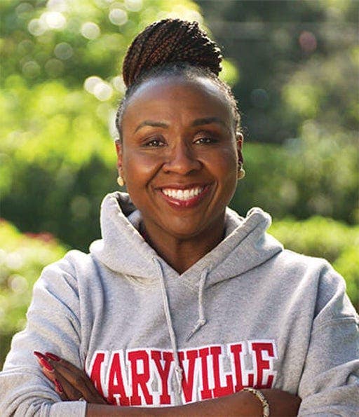 Maryville university nursing student